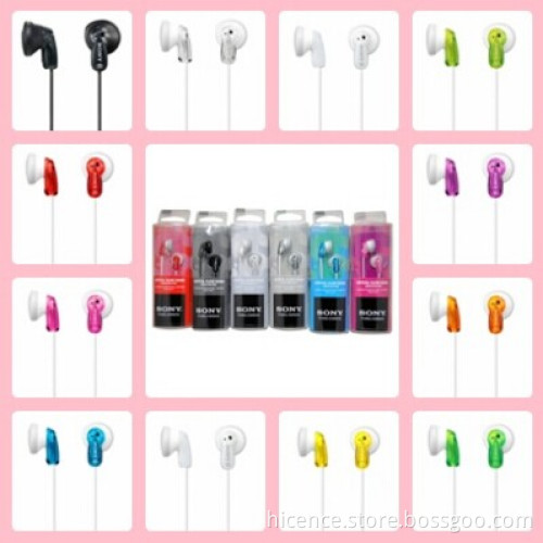 Original E9lp Colorful Handsfree Earphone Headphone for Sony